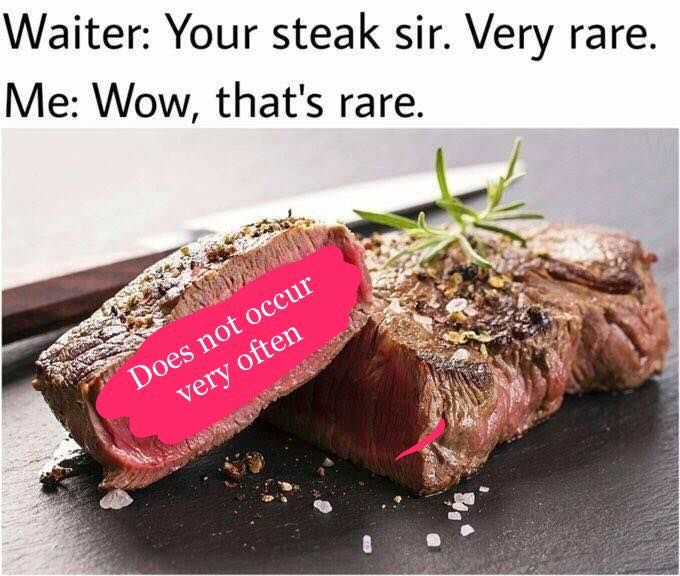 a rare one