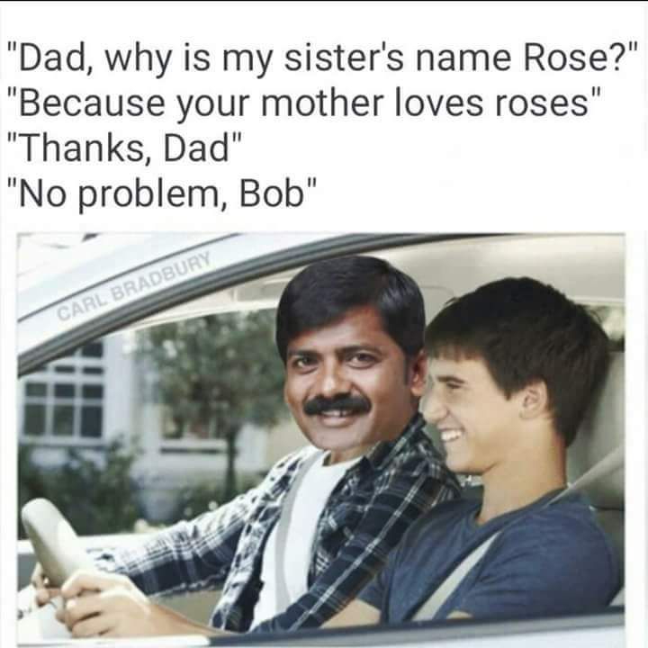 My Name is Bob. Bob Sandvagene