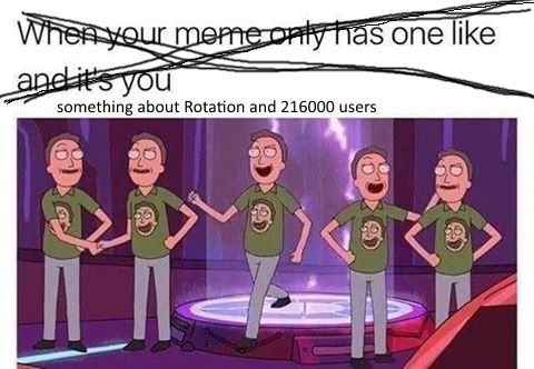 Something something one user