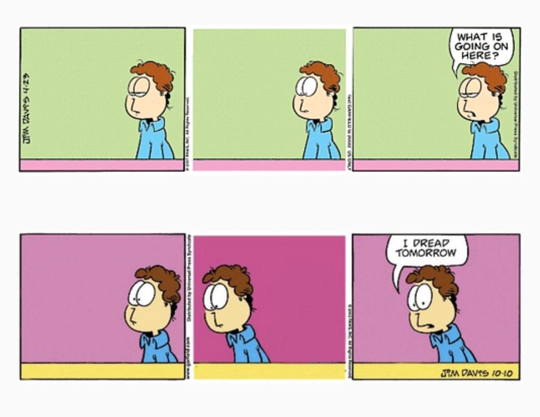 Garfield comics without Garfield are basically just real life struggles