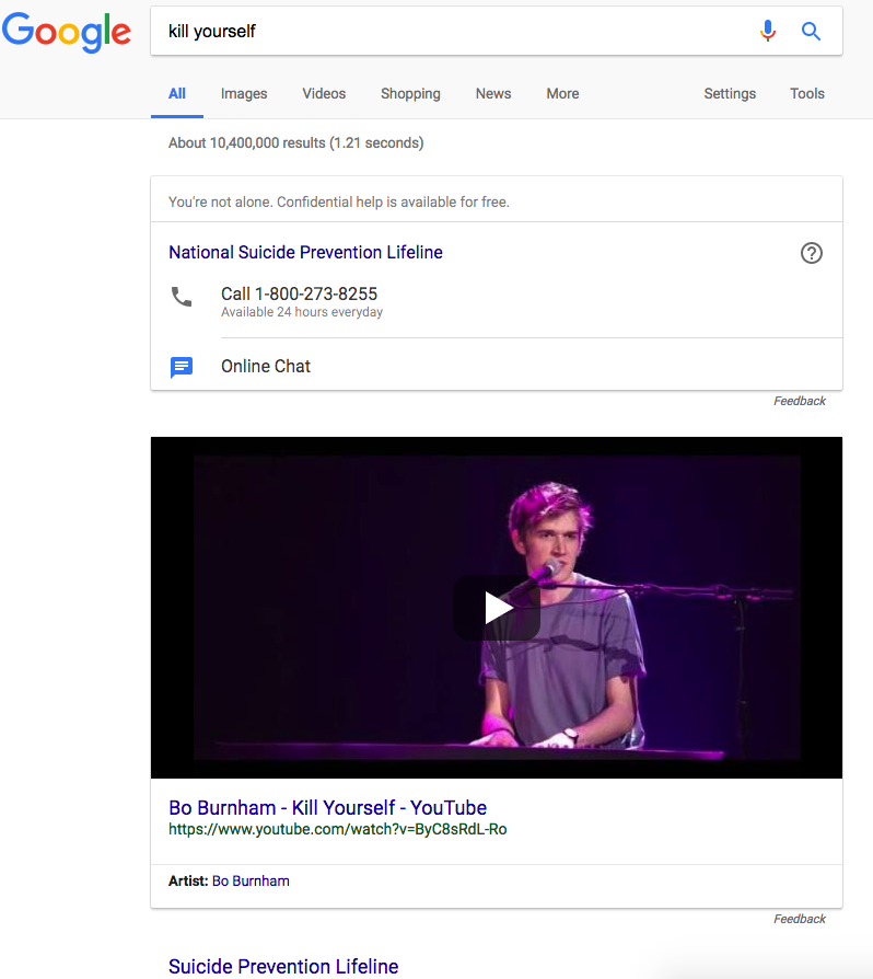 Google knows what's up