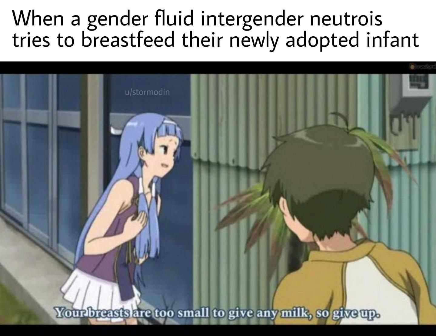 Did we just assume its gender?