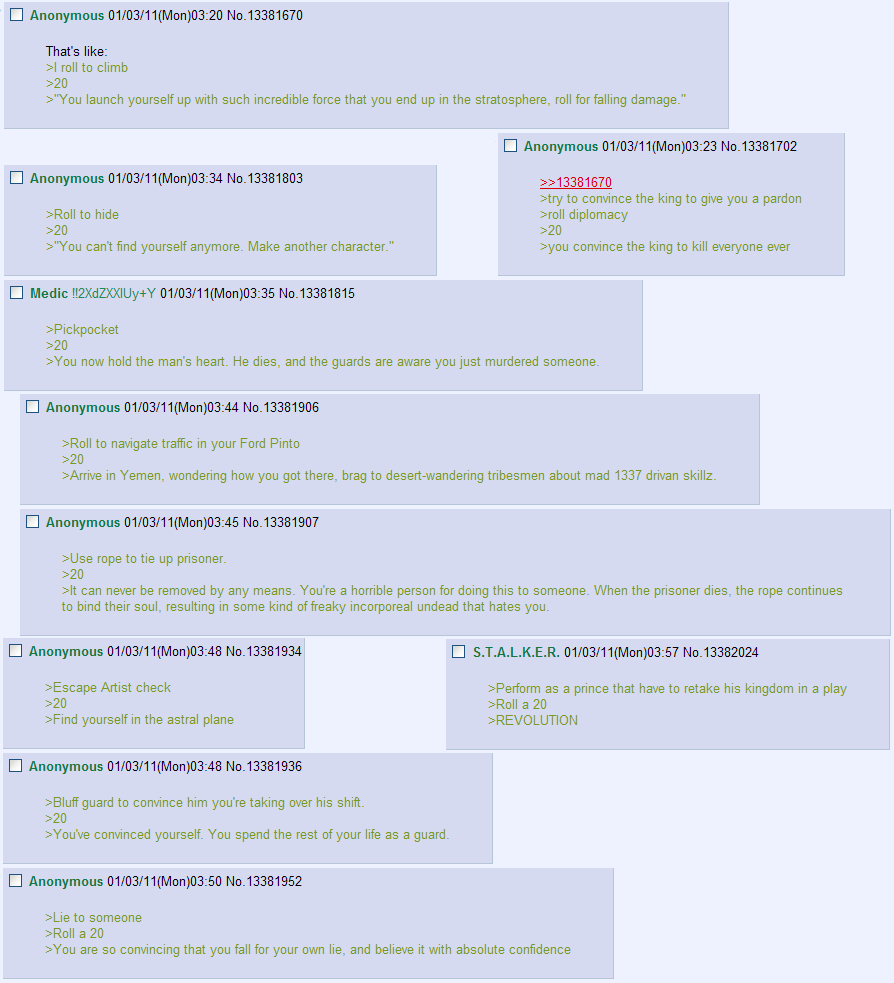 When your DM is a vindictive shitbird and decides to take his anger out on your natural 20