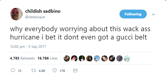hes right