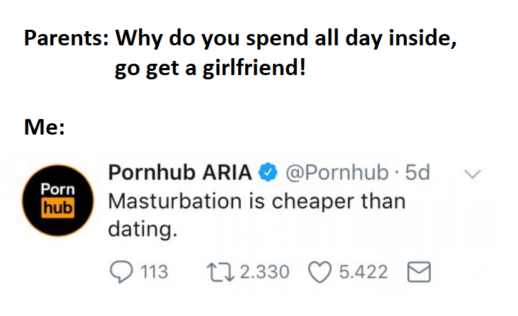 You also don't have to talk to people