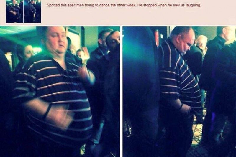 He looks like a typical hugeloler