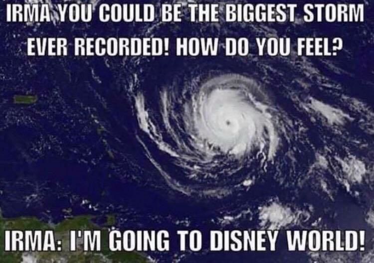 Irma has big plans!