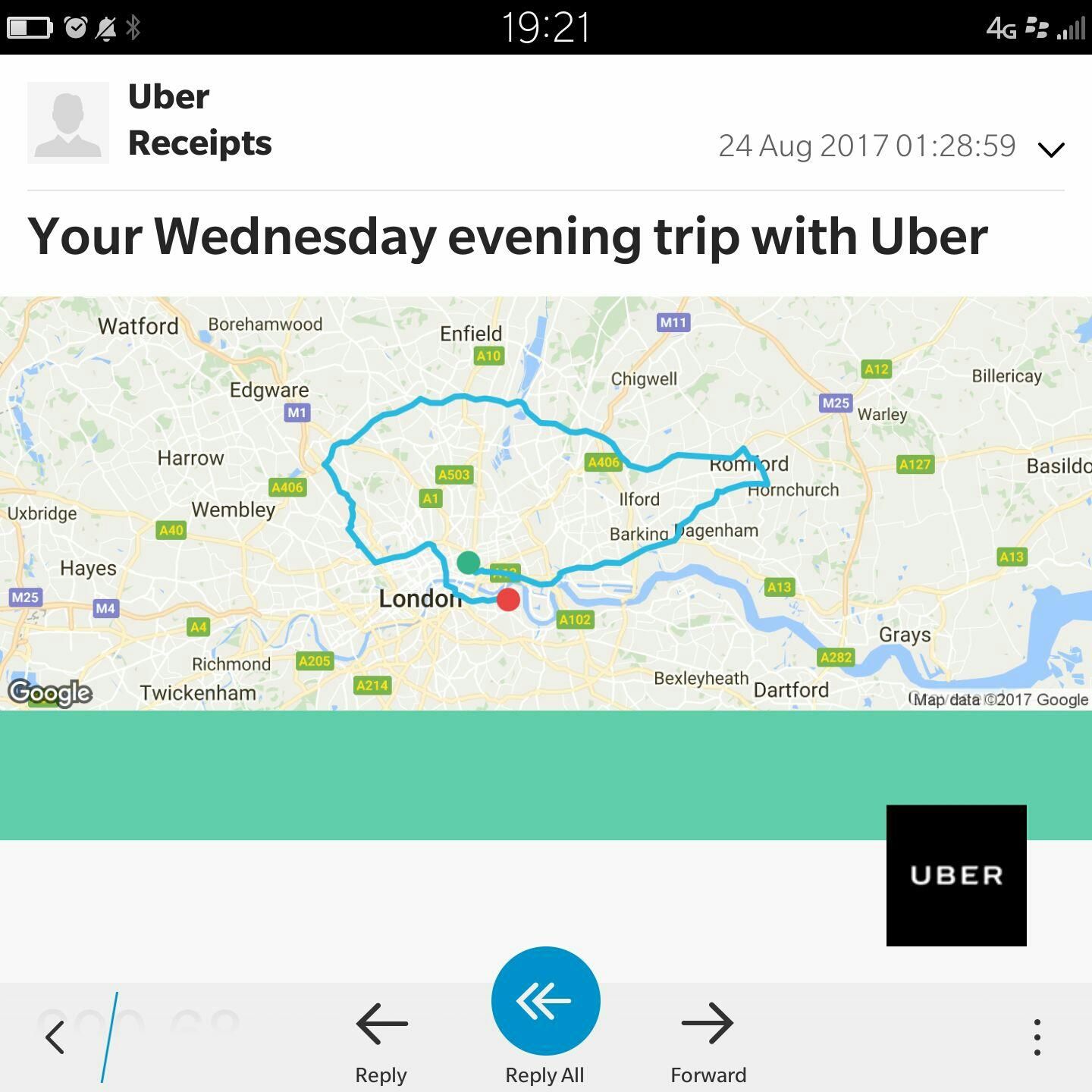 Stupid drunk uber trip