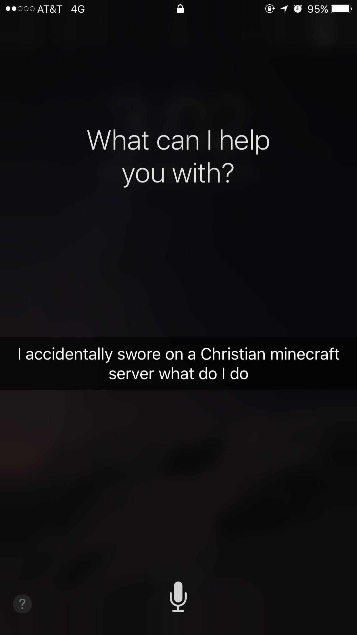 Horrible situation
