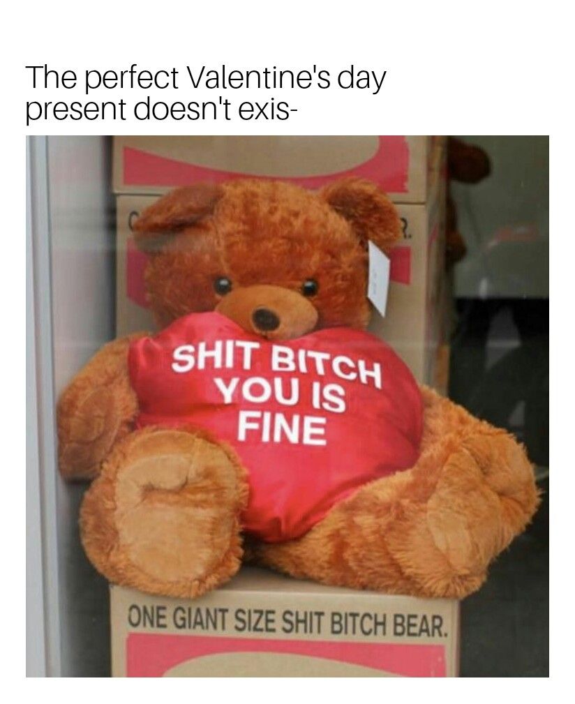 One giant sized shit *** bear.