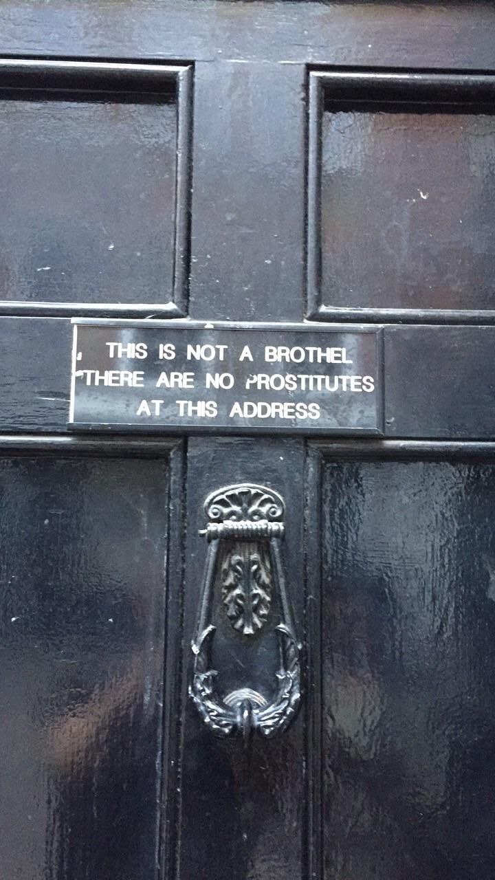 Nice try, random alleyway door