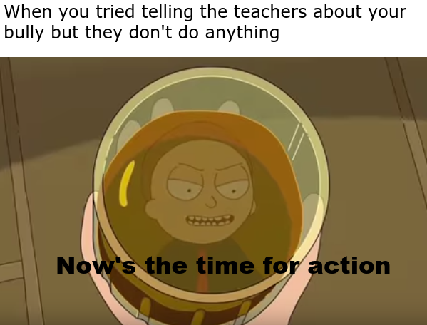 *takes out the glock*