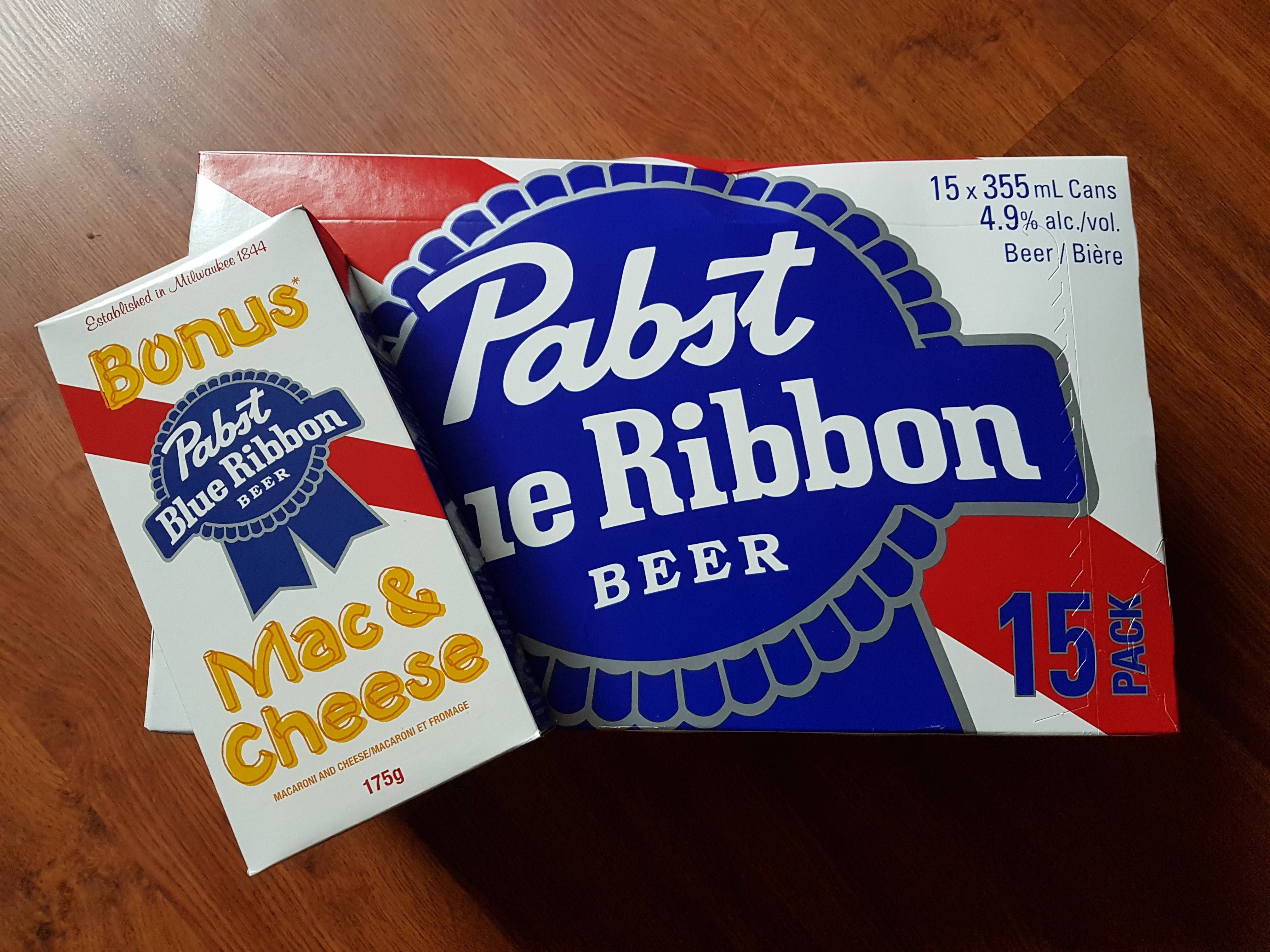 Pabst knew I'd spend the last of my cash on beer rather than food. No worries though! They threw in a bonus!