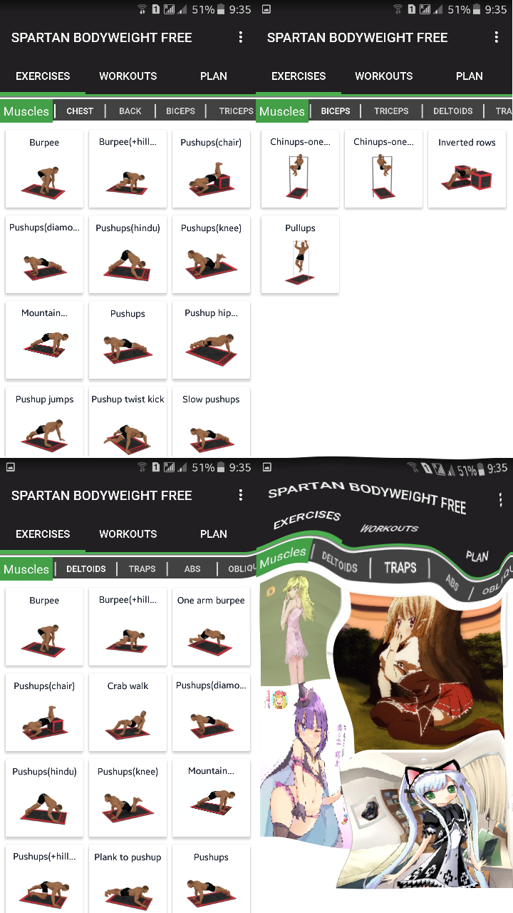 Hidden feature of Spartan Bodyweight Training app