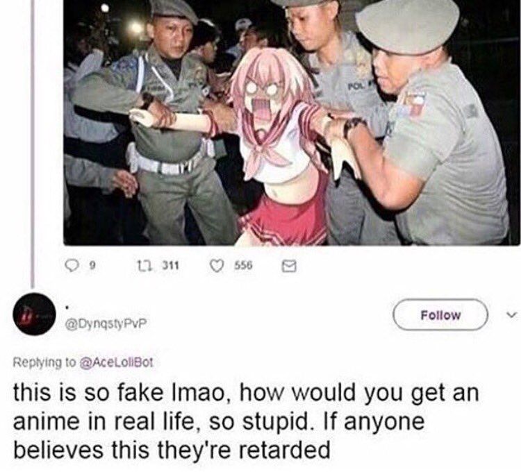 Anime tiddies are so fake lmao