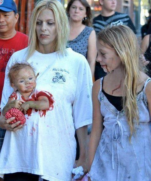 You're never too young to zombie