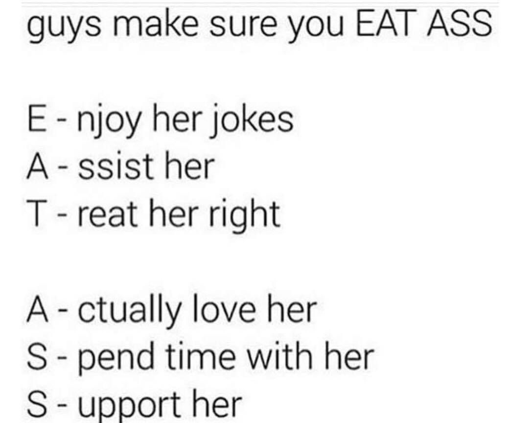 how to correctly E̝ͣͬͤ̿̓̐A̗̦̞̜ͤ͗͒T̳͎ͣ͋̌͗͗ ͦAS̳̒S̼̈ͪ͛ͫ̋̑