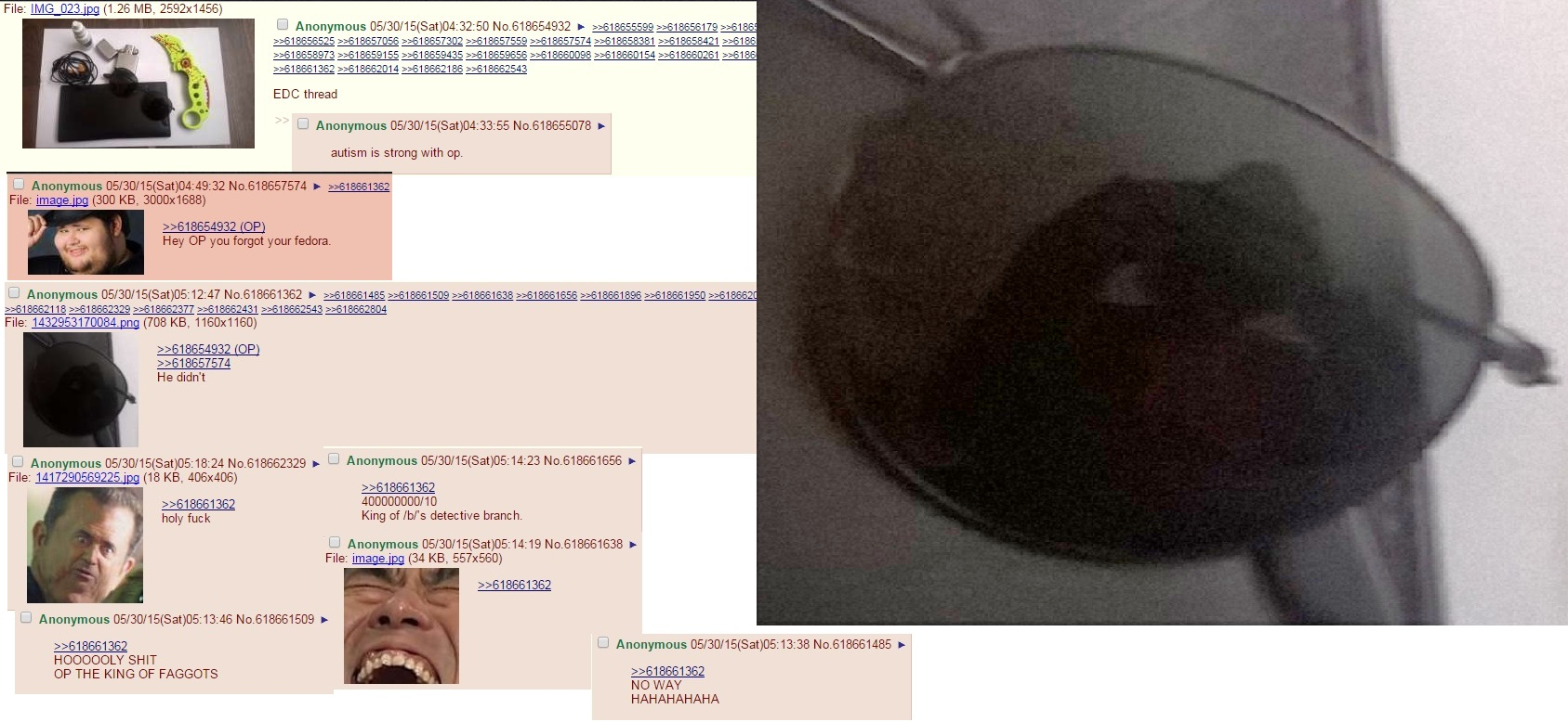 Anon remembers his fedora