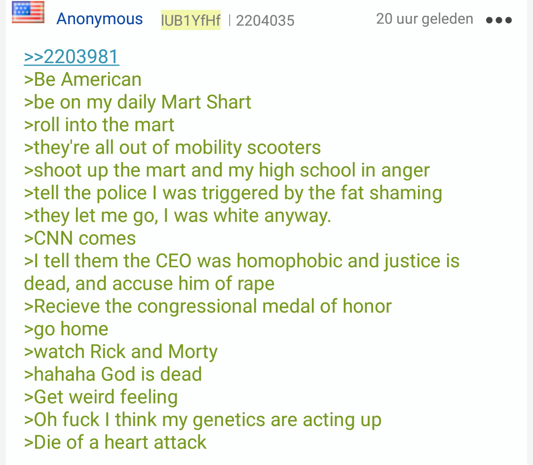 Anon is American