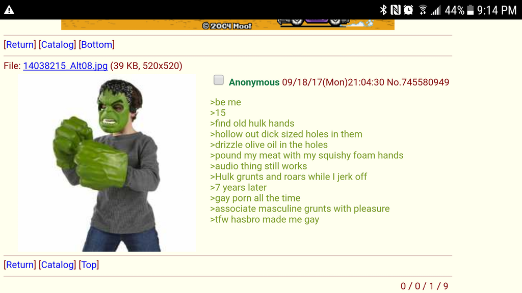 Anon finds old toys