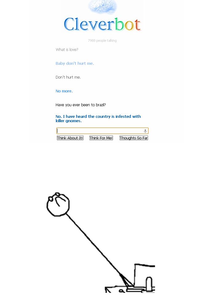 Just clever bot...