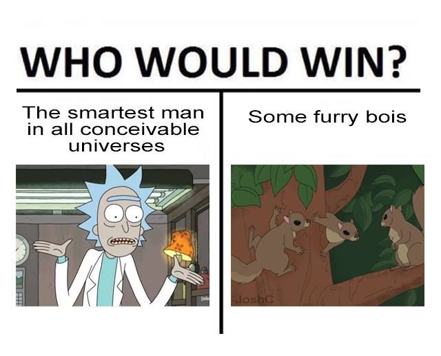 think about it, they are pretty furry