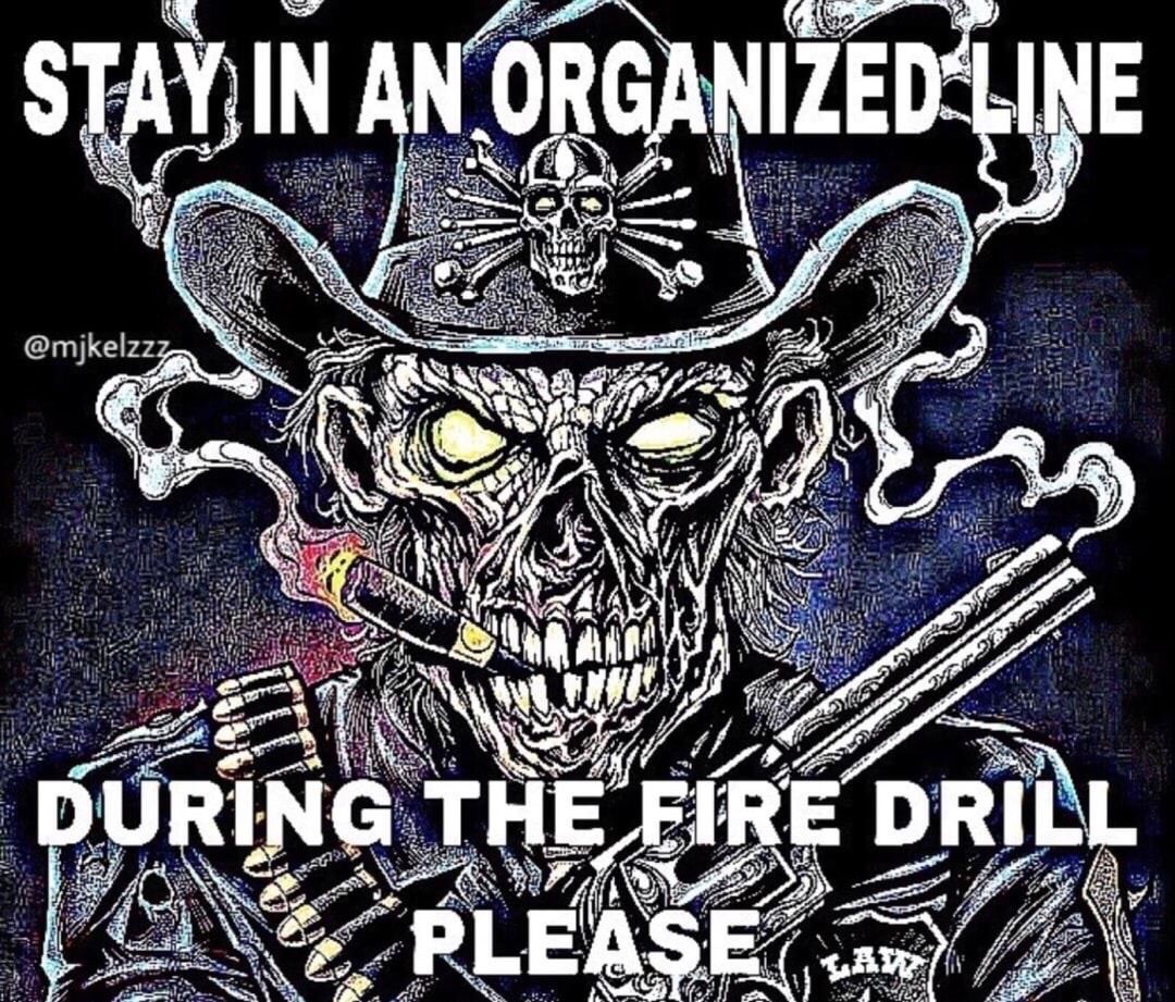 respect the drill douche bags
