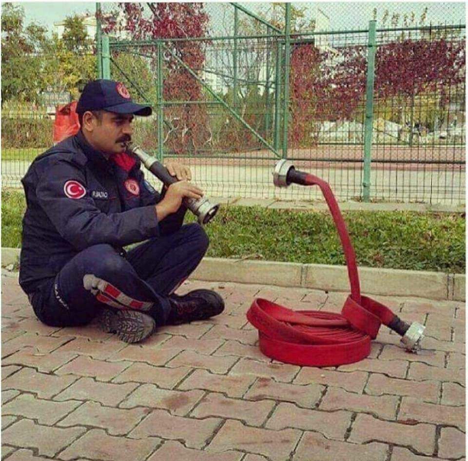 A Charming Firefighter.