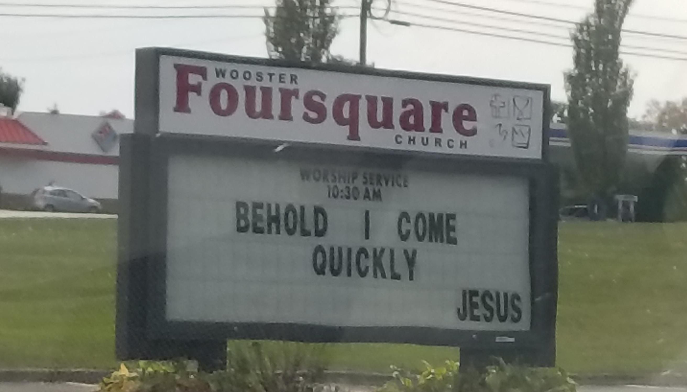 It's nice to know that Jesus has the same problem as me.