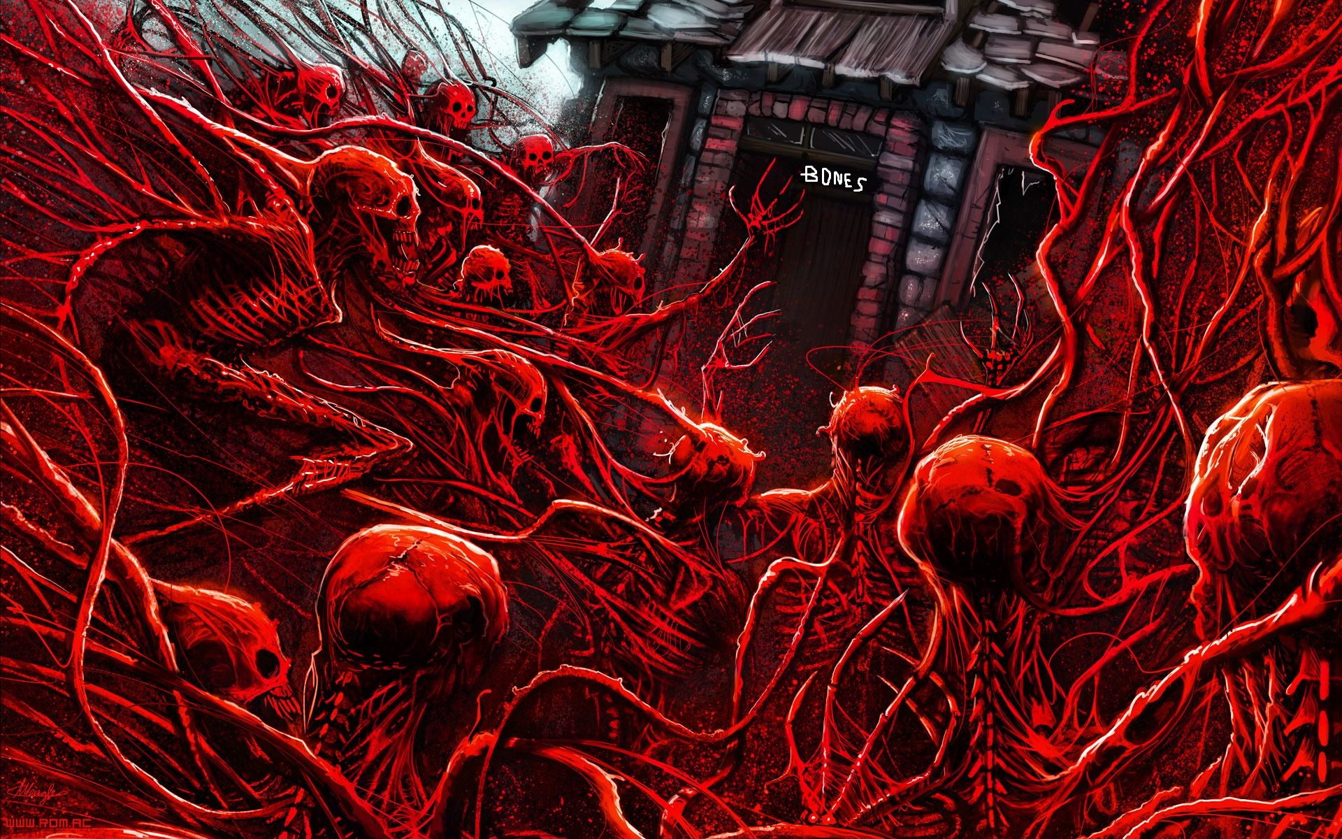Circa 206 BB, BONELESS forces storming the Bones ressidence