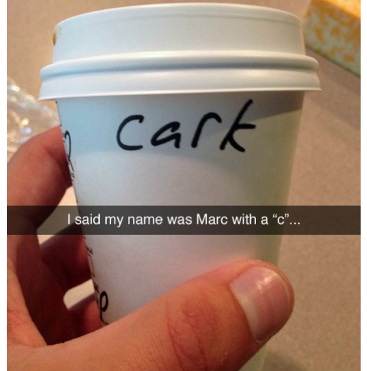 Mark with a 'C'