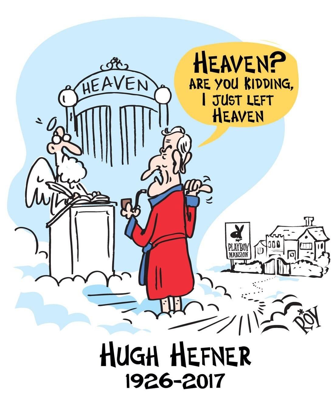 In honour of Hugh Hefner