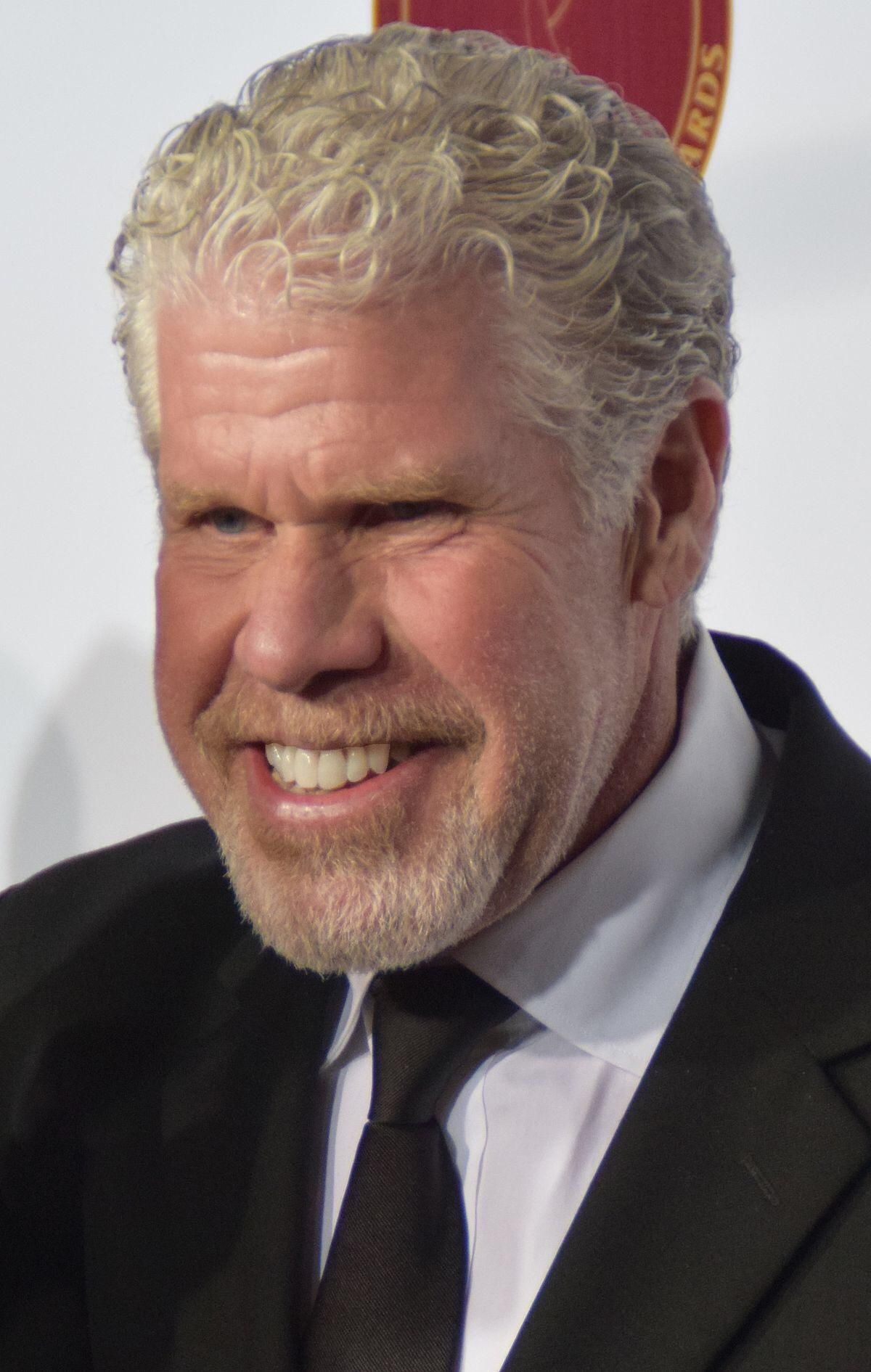 Ron Perlman looks like the lovechild of Will Ferrell and Gary Busey