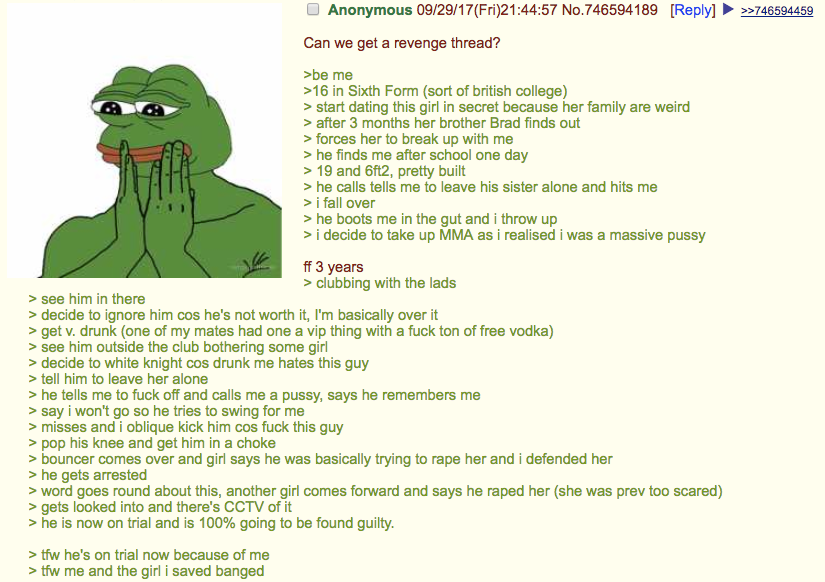 Anon gets beaten