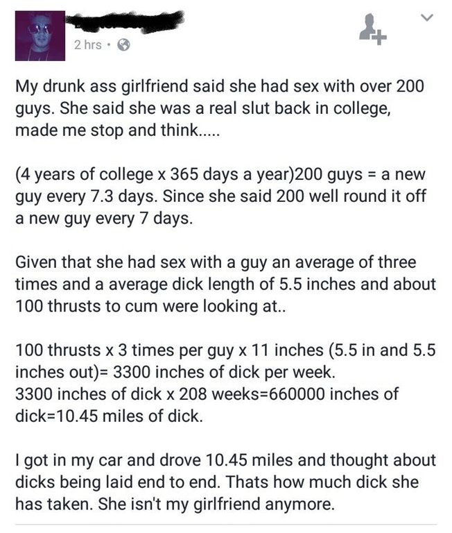That's why we need math