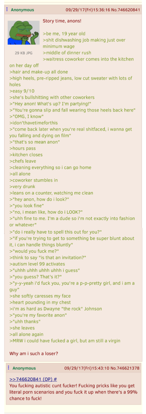 Anon and his coworker