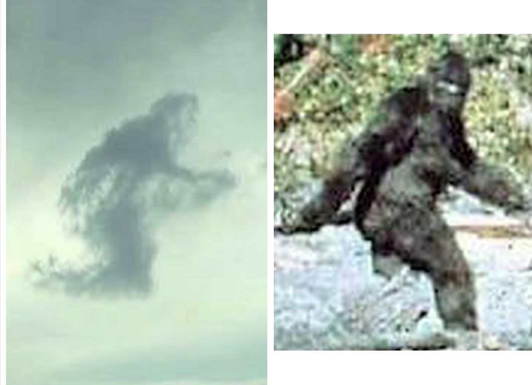 People in town are freaking out over this "angel praying" cloud, this is all I see...