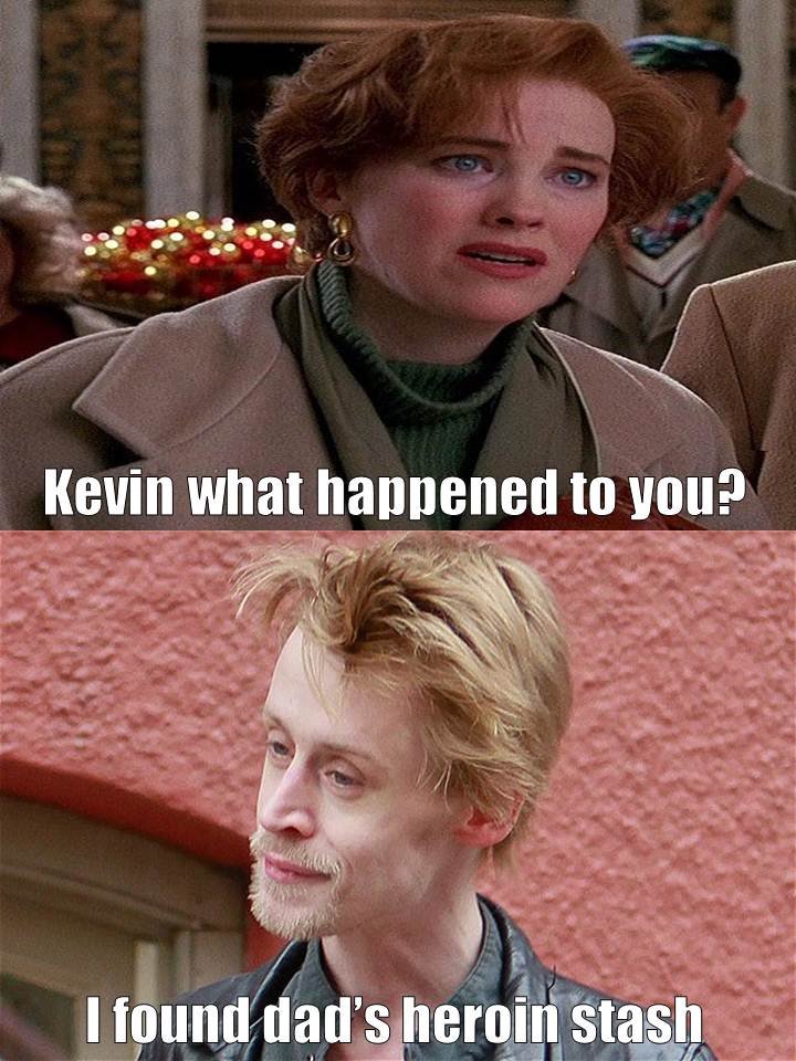 Kevin, what happened?!