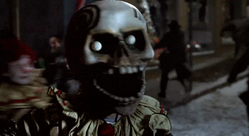 When you're spooked but she still dootin'
