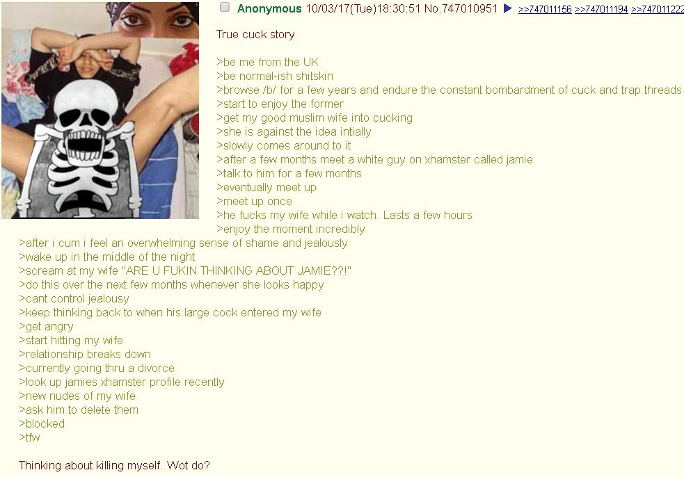 Anon gets cucked