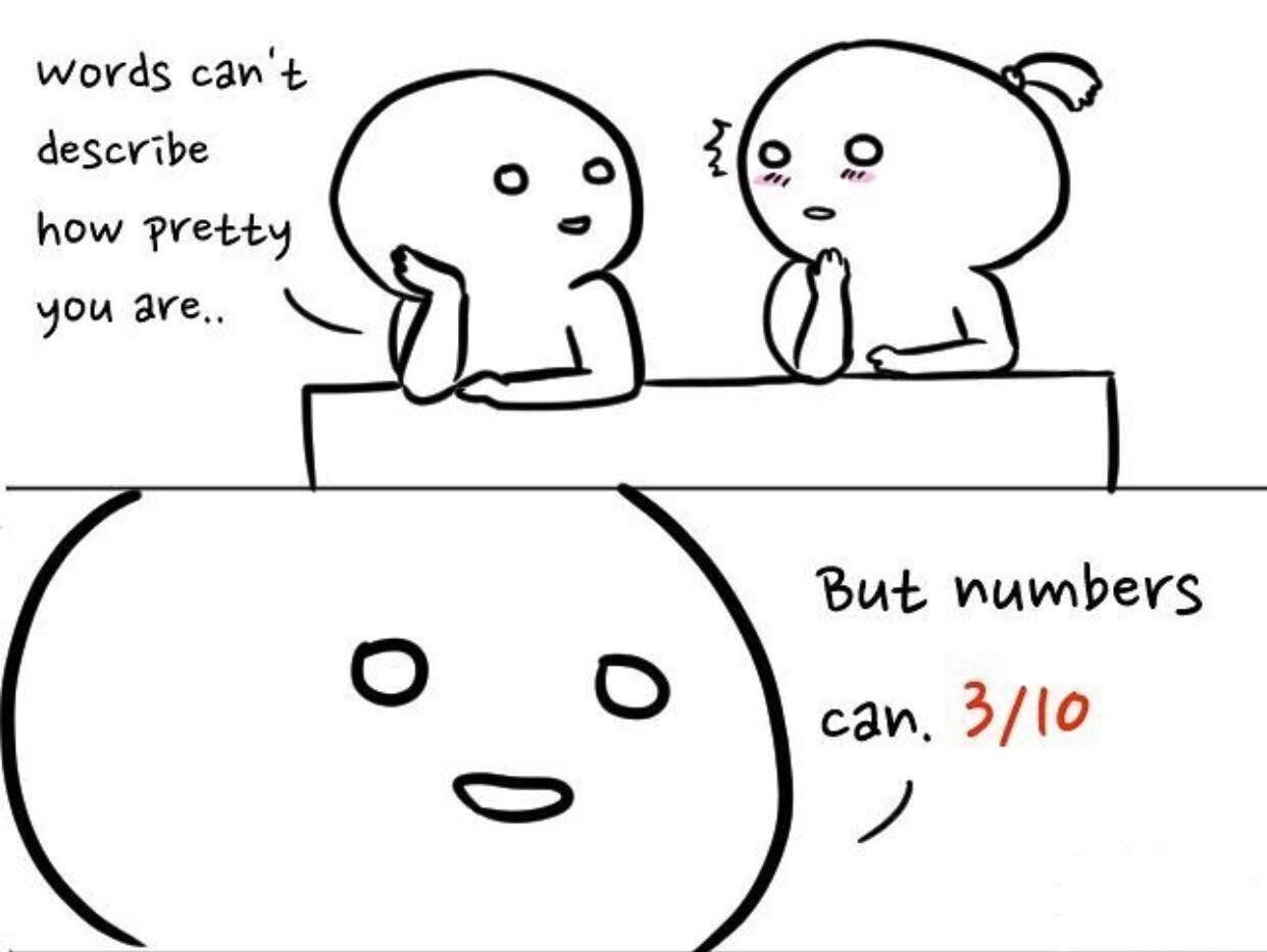 Numbers can
