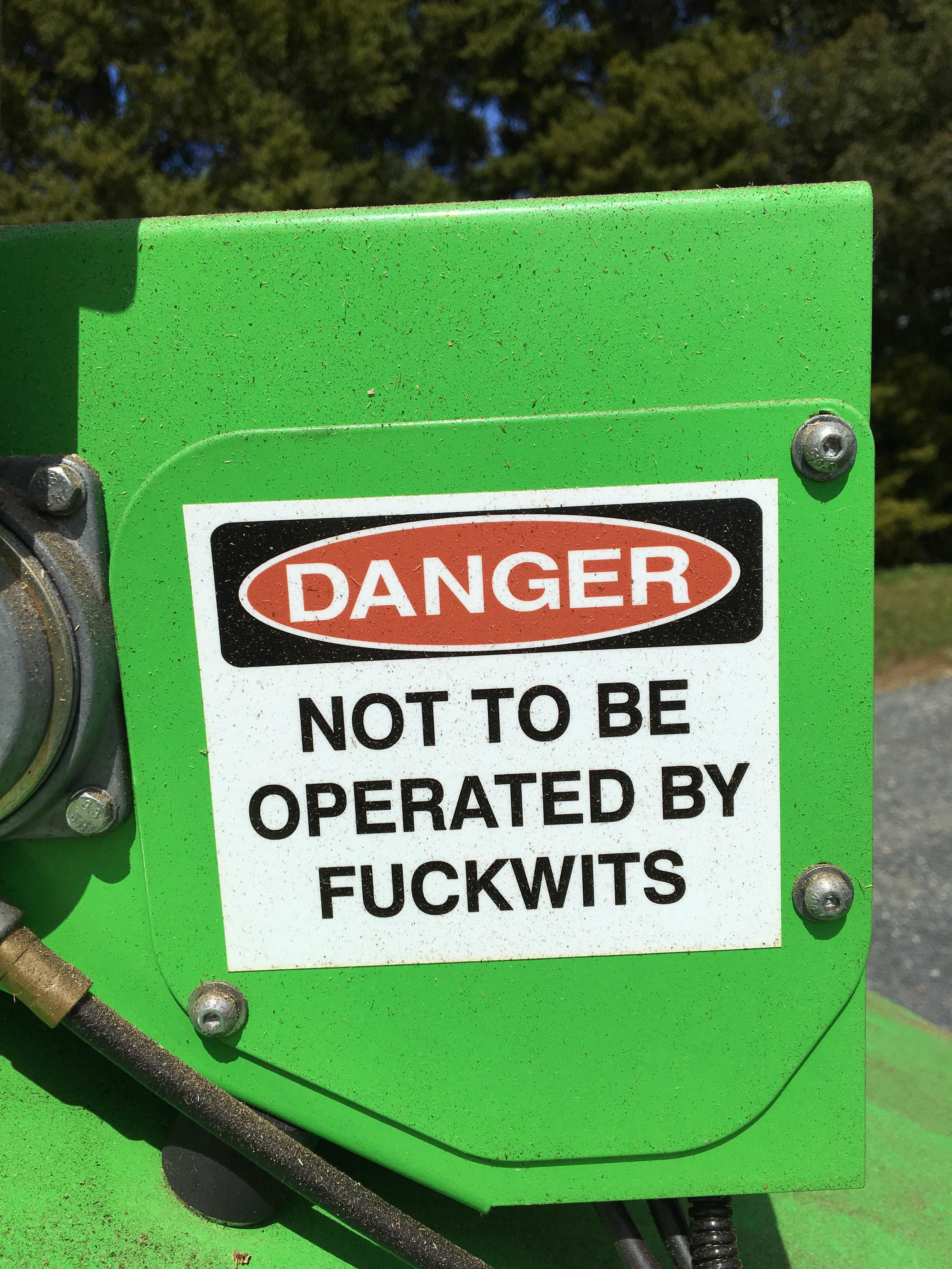 This Honest Danger Sign