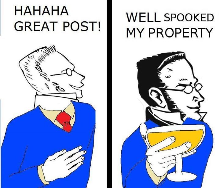 My reaction during most of october