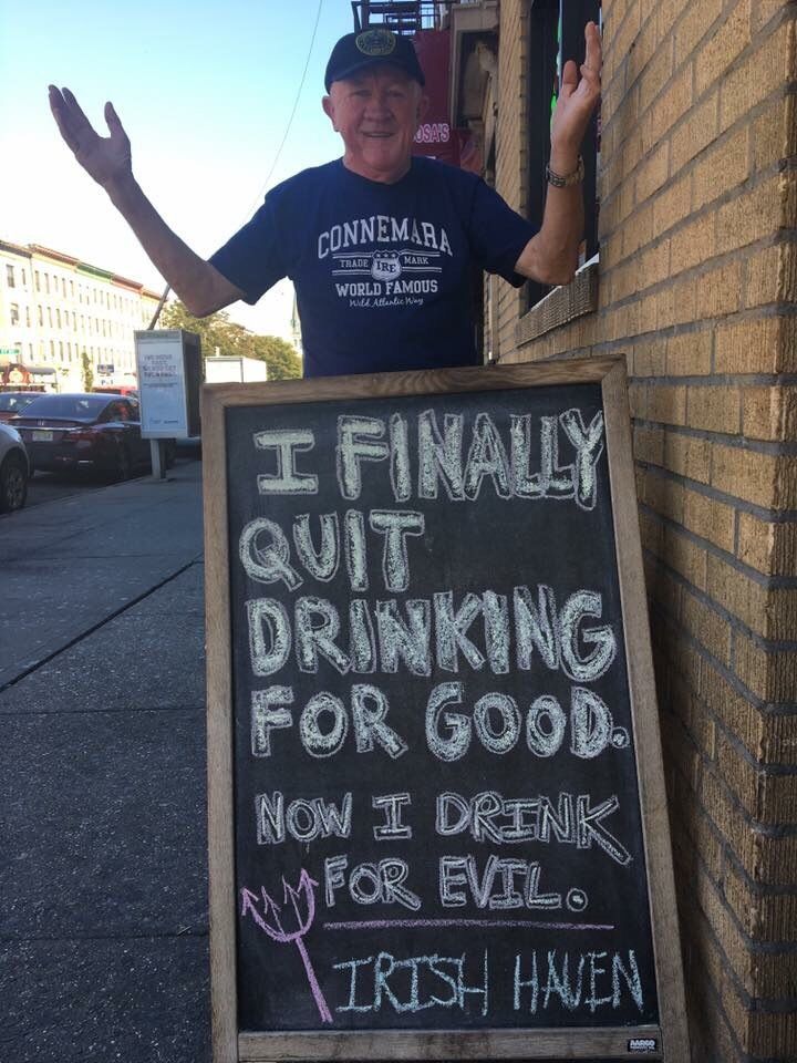 Outside of my local pub