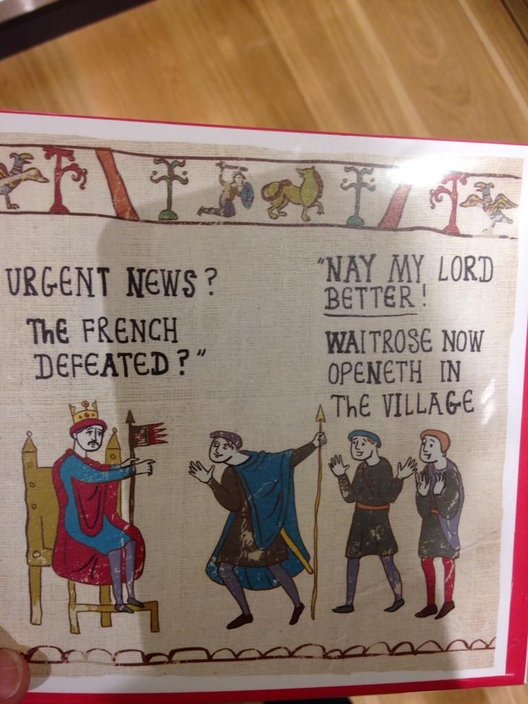 My very british mother just sent me this