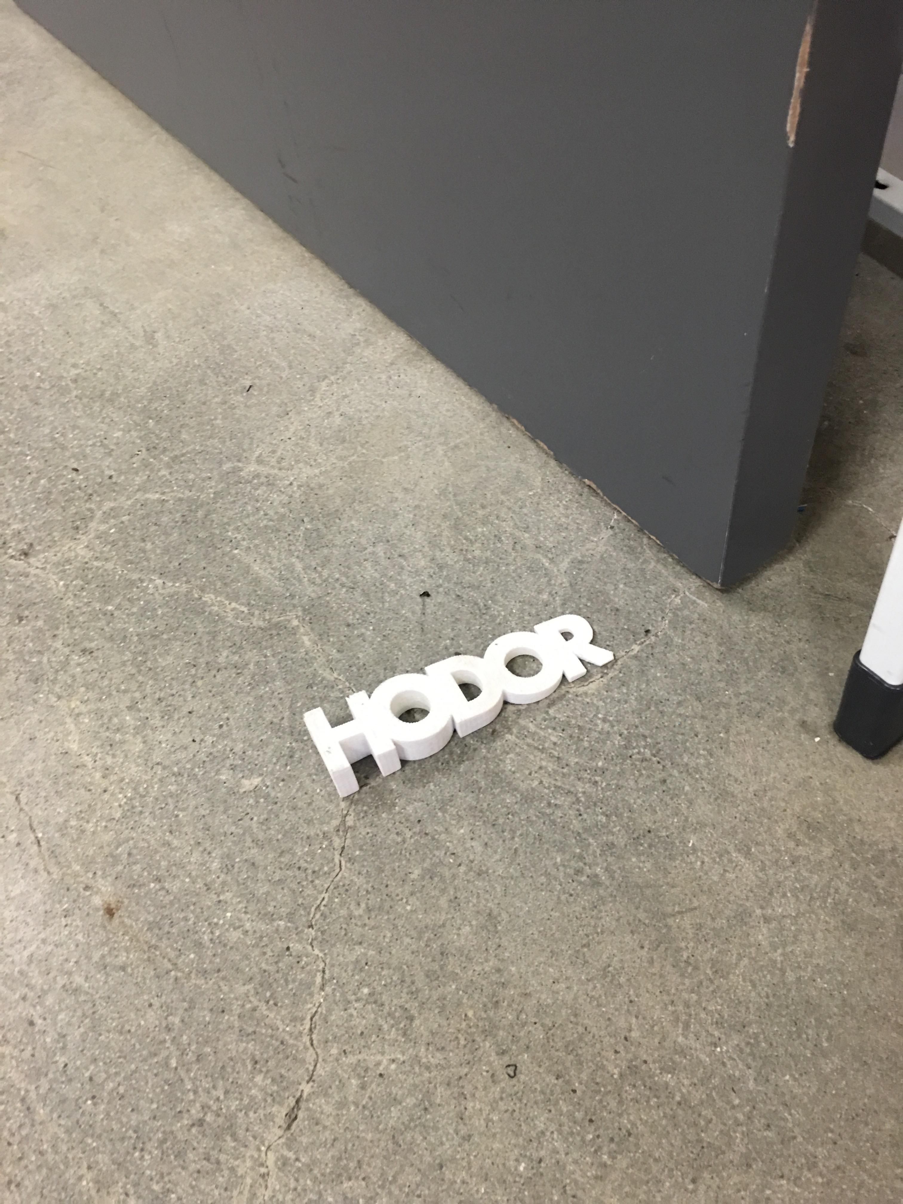 Spotted this amazing door stop at work