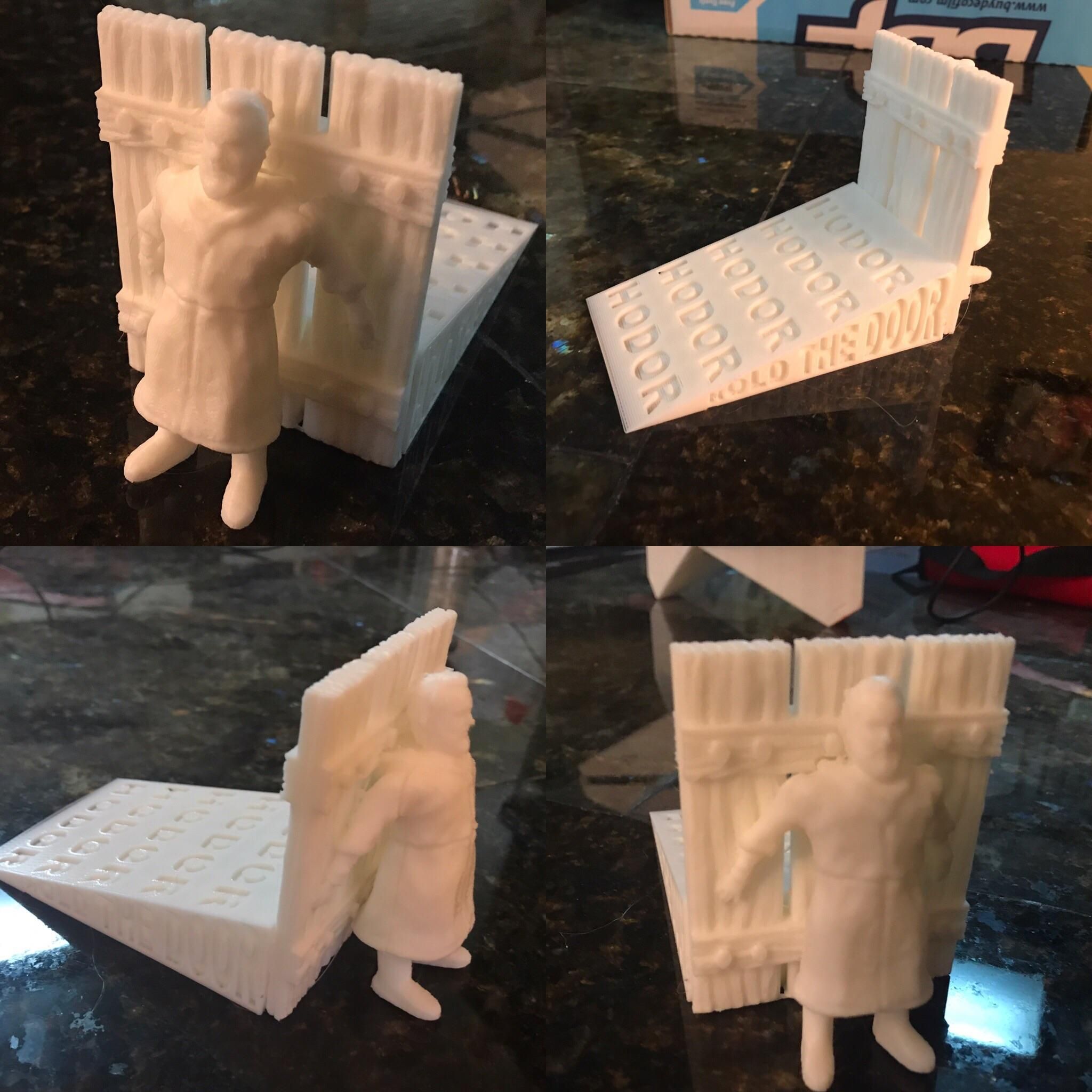 Another doorstop I printed for a buddy.
