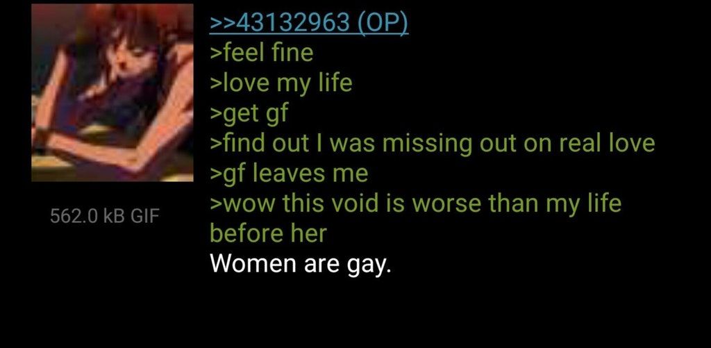 Anon learns about women