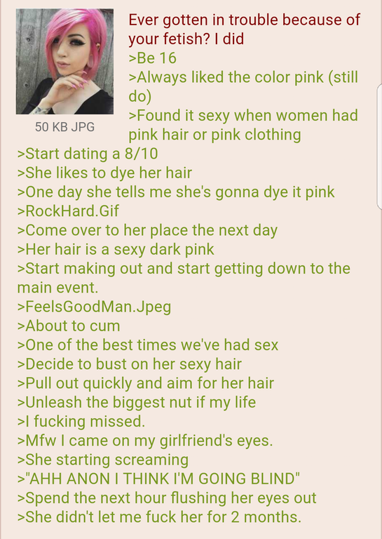 Anon likes the pink