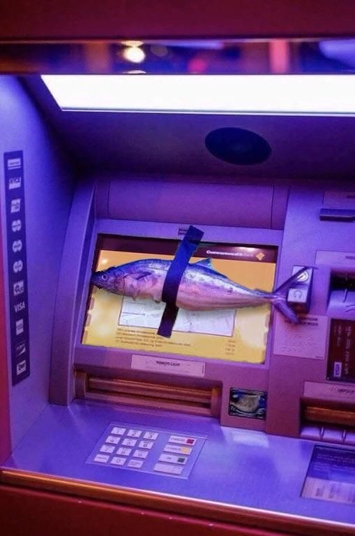 ATM phishing attack
